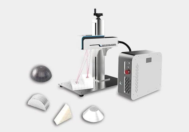 3d fiber laser metal engraving machine