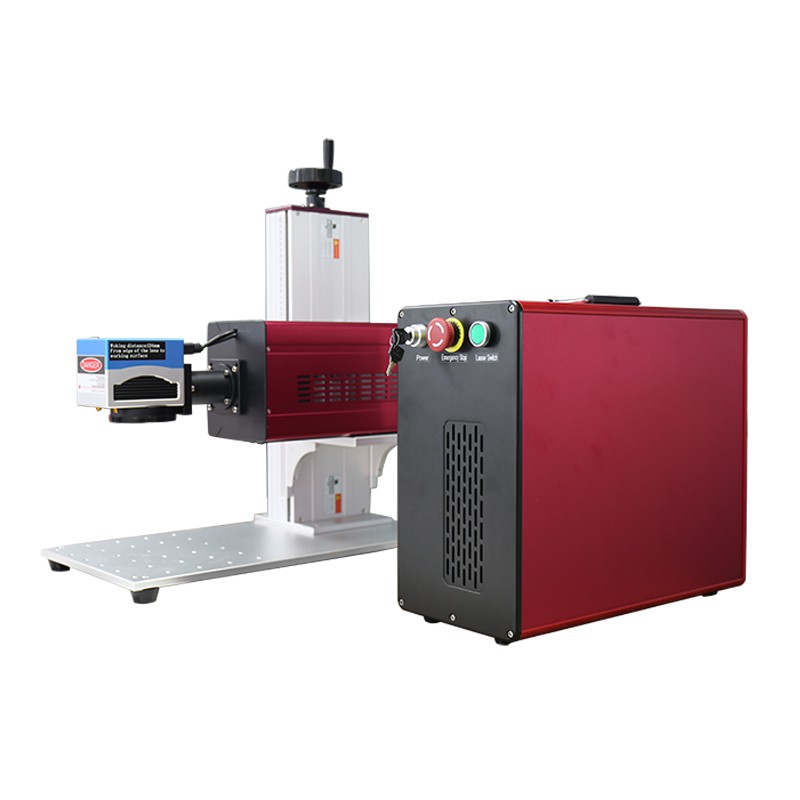 CO2 Laser Black Red Type 30W Laser Merkintäkone muoville