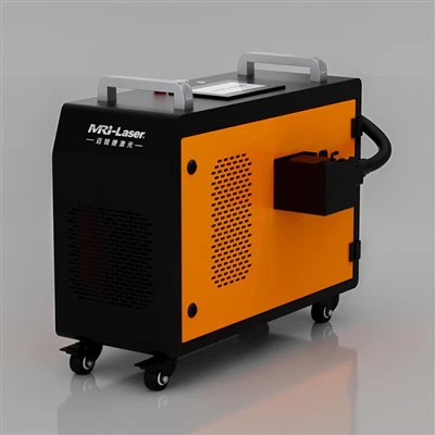 Mini Laser Cleaner Jpt 15mJ tasainen laserpuhdistuskone lakan poistoon, puun entisöintiin.