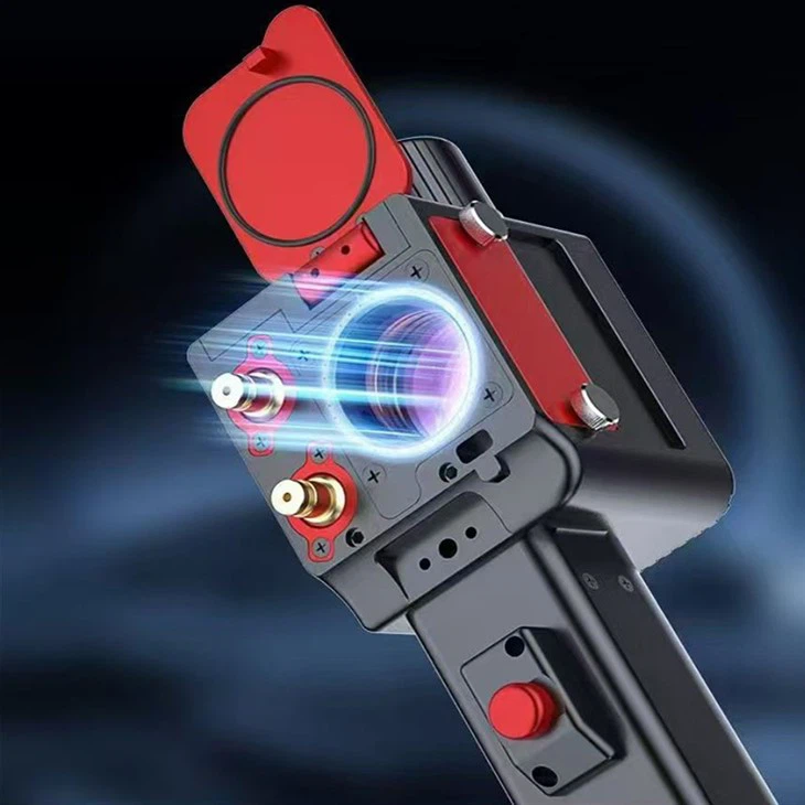 ZBTK kädessä pidettävä kaksiakselinen laserpuhdistusjärjestelmä 3000 watille