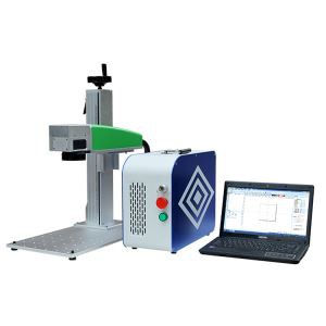 20W Kannettava Fiber Laser Merkintäkone eri aloille
