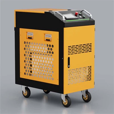 300 W:n kädessä pidettävä kuitupulssilaserpuhdistusaine veneen ruosteenpoistoon